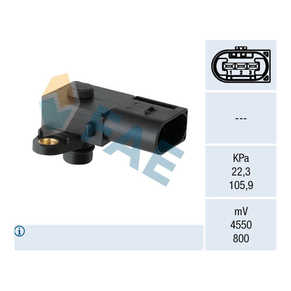 BMW 325i E90 04-11년 FAE 맵센서 8BLW