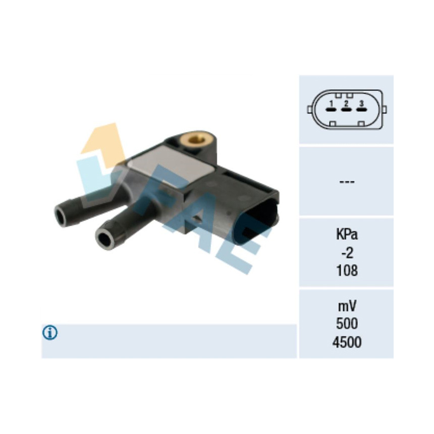 벤츠 A200d W176 12-18년 FAE 배기 압력센서 1FD2