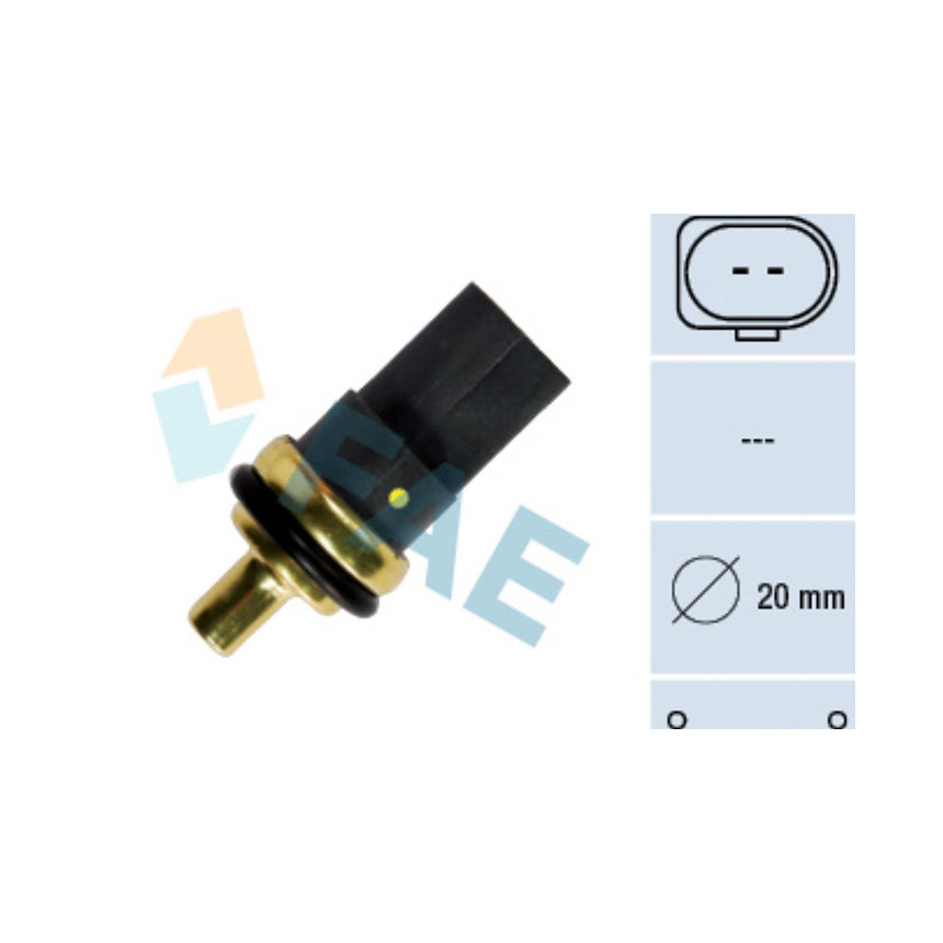 포르쉐 카이엔 3.6 9PA 02-10년 FAE 냉각수 온도센서 6RA3