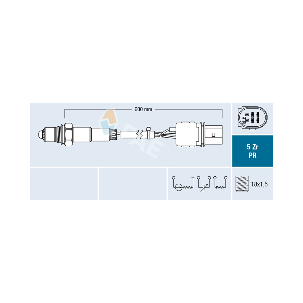 아우디 Q5 3.2 FSI 8R 08-17년 FAE 촉매전 산소센서 187A
