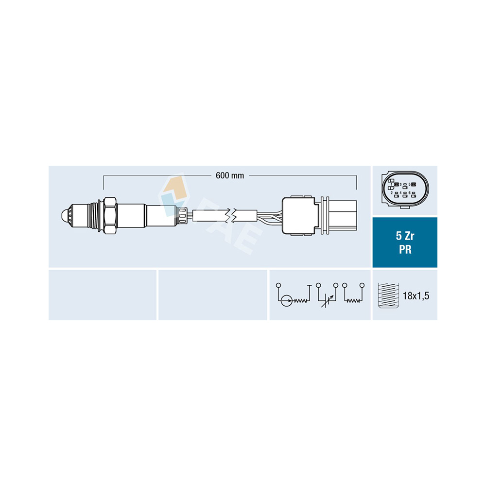 벤츠 E63 AMG W211 06-08년 FAE 산소센서 SA8W