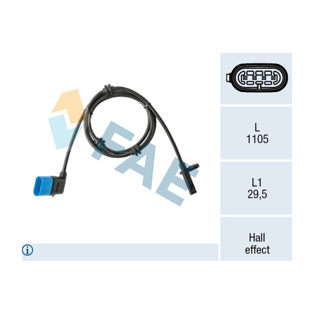 벤츠 B160d W246 13-18년 FAE 뒤쪽 휠스피드센서 4GKL