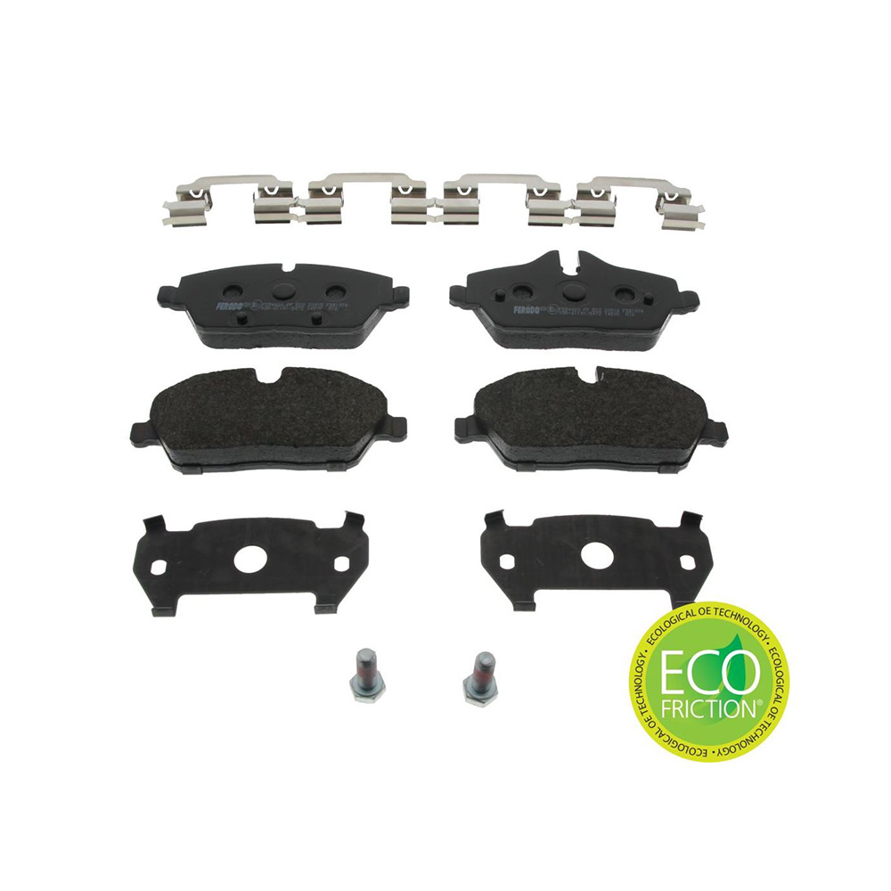 미니 쿠퍼 One D F55 13-현재 FERODO 앞쪽 브레이크패드 QGOE