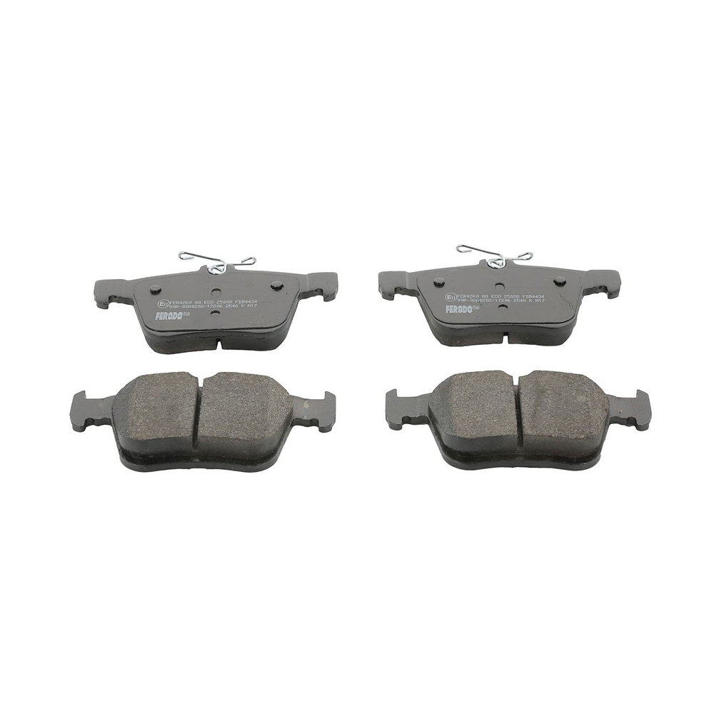 폭스바겐 골프 1.2 TSI 5G1 12-현재 FERODO 뒤쪽 브레이크패드 E7R5
