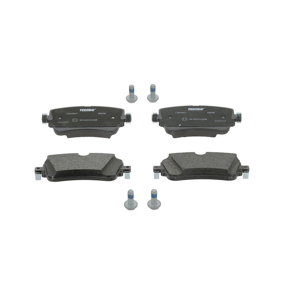 아우디 S8 4N 17-현재 FERODO 뒤쪽 브레이크패드 1JIA