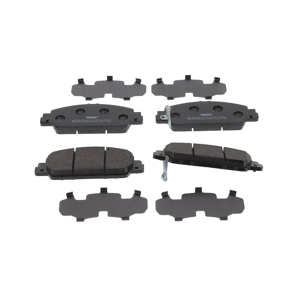 혼다 어코드 3.5 12-현재 FERODO 앞쪽 브레이크패드 DA5G