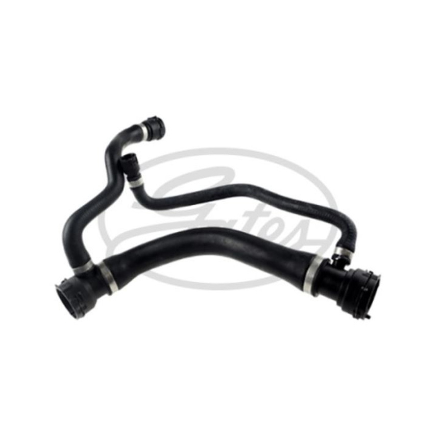 BMW 740i Li E65 E66 05-08년 GATES 상단 냉각수 호스 BHOA