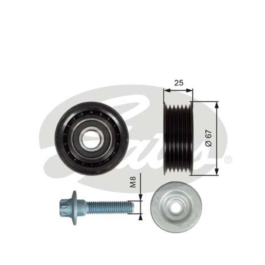 벤츠 E63 AMG W211 06-08년 GATES 풀리 D5JW