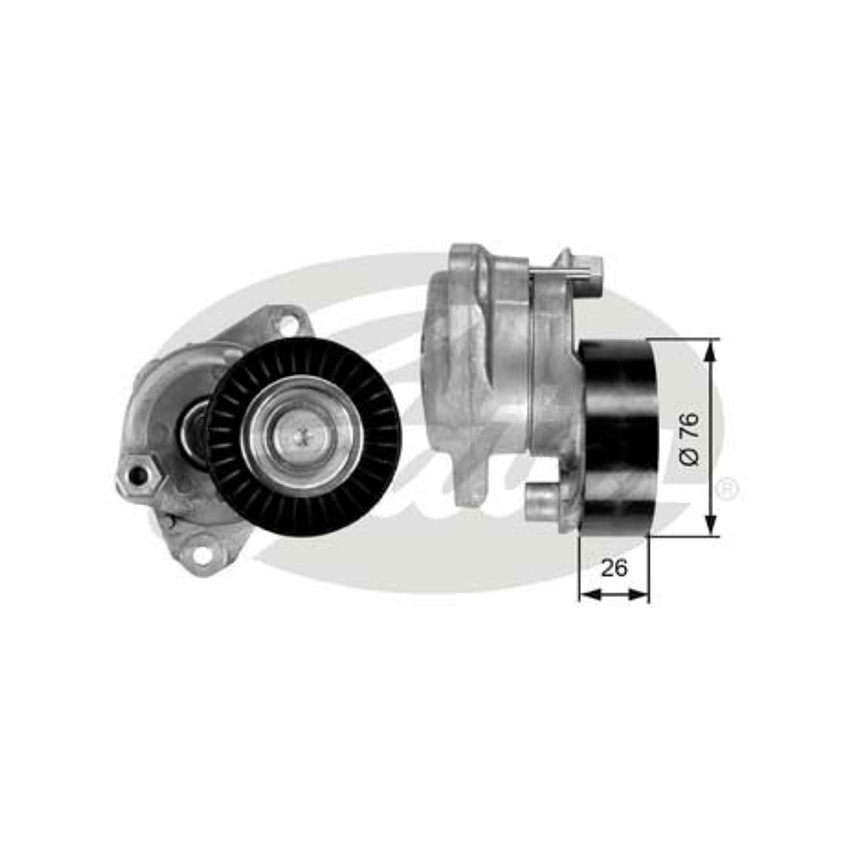 벤츠 E63 AMG W211 06-08년 GATES 텐셔너 AXA1