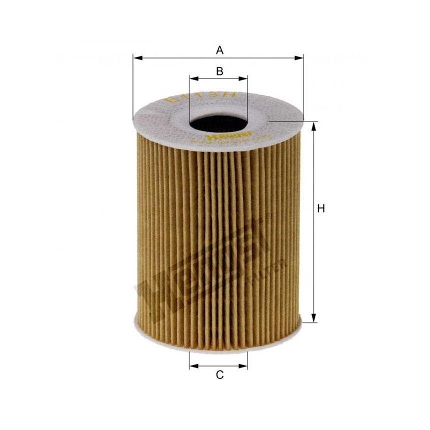 포르쉐 카이엔 3.6 92A 10-현재 HENGST 엔진오일필터 G1FY