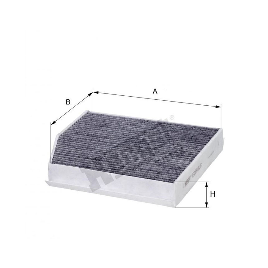 벤츠 B160d W246 13-18년 HENGST 활성탄 에어컨필터 6D45