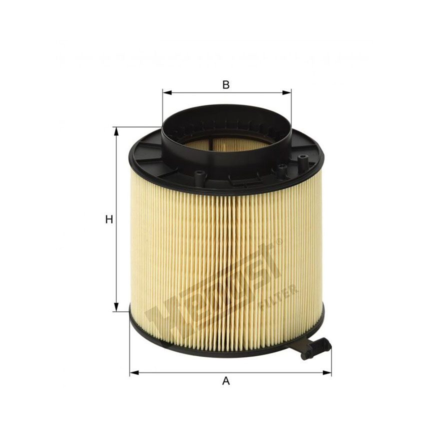 아우디 A4 3.2 FSI 8K 07-15년 HENGST 에어필터 W0G0