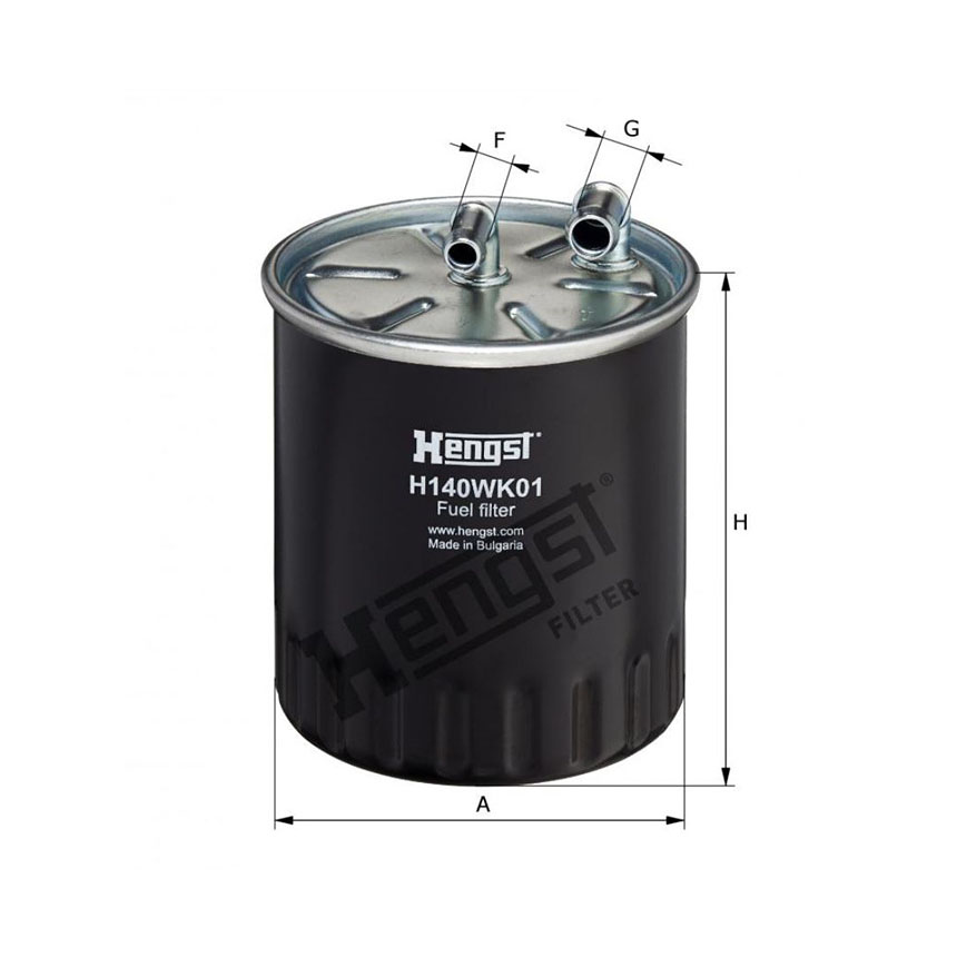 벤츠 A160d W169 04-12년 HENGST 연료필터 XDK3