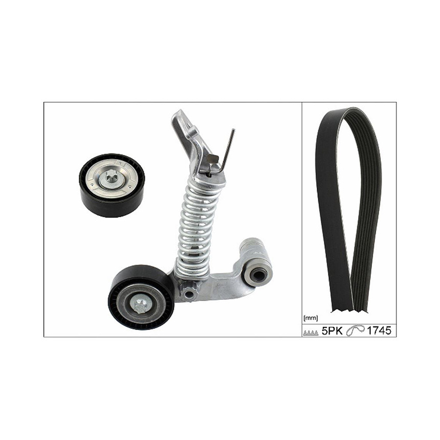 벤츠 A200d W176 12-18년 INA 팬벨트 세트 FBT2