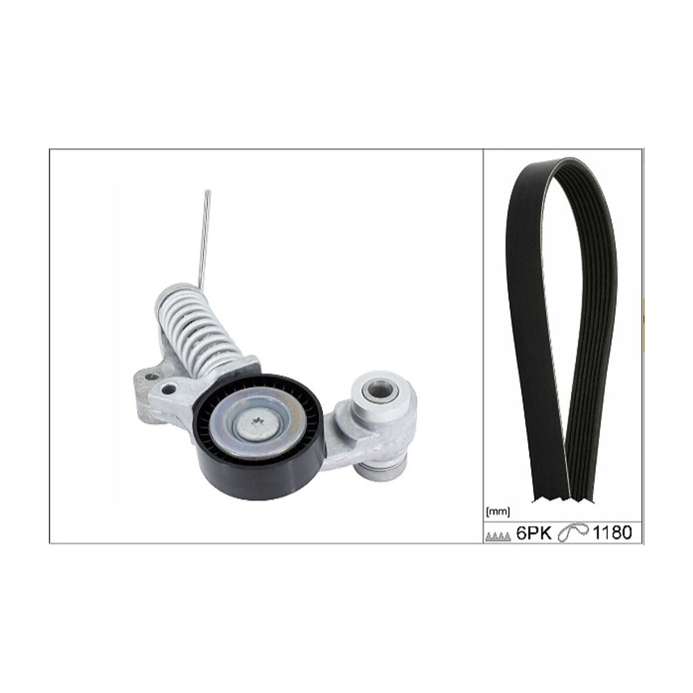 볼보 S60 T3 10-18년 INA 팬벨트 세트 N3M8