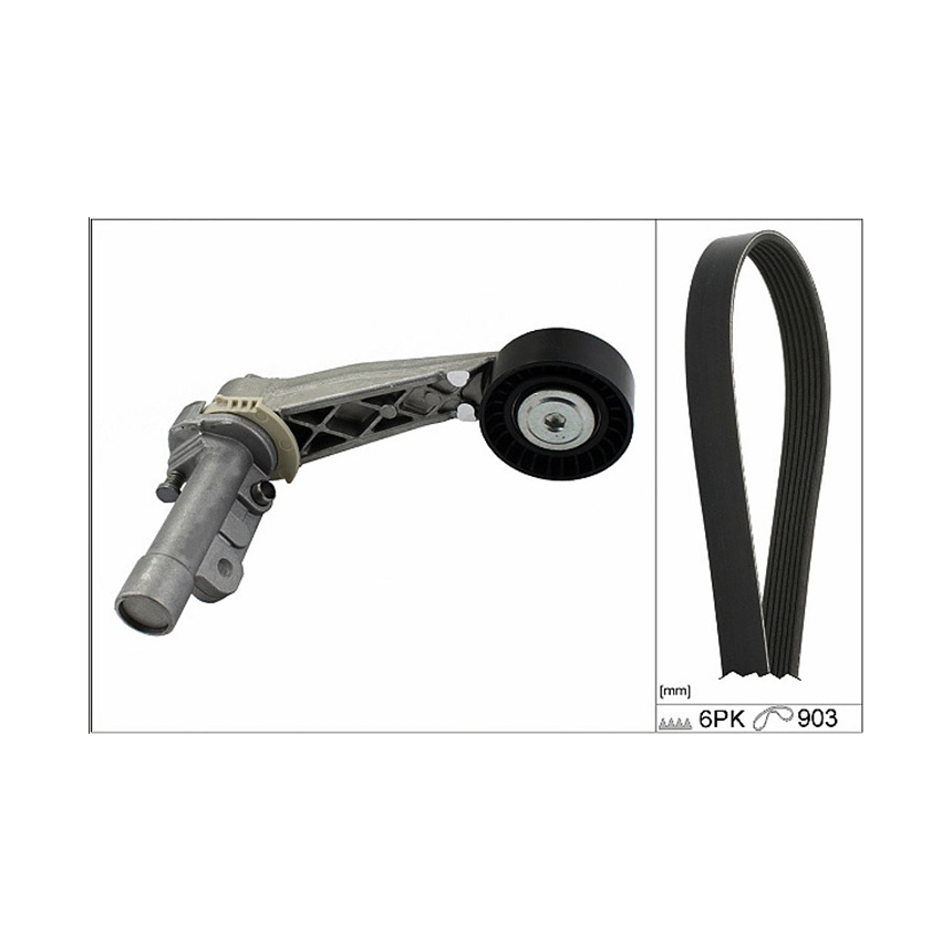 미니 컨버터블 쿠퍼 S R57 07-15년 INA 팬벨트 세트 LD54