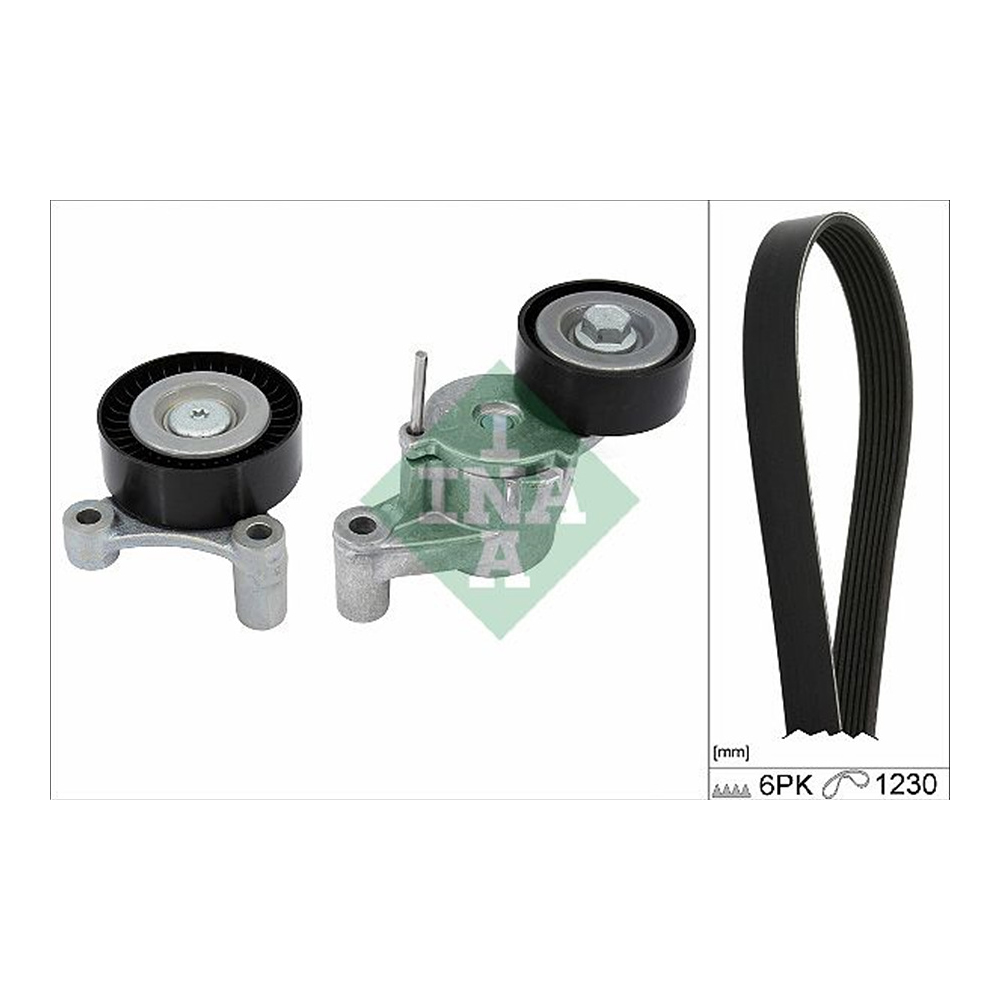볼보 S90 T8 16-현재 INA 팬벨트 세트 UKW1