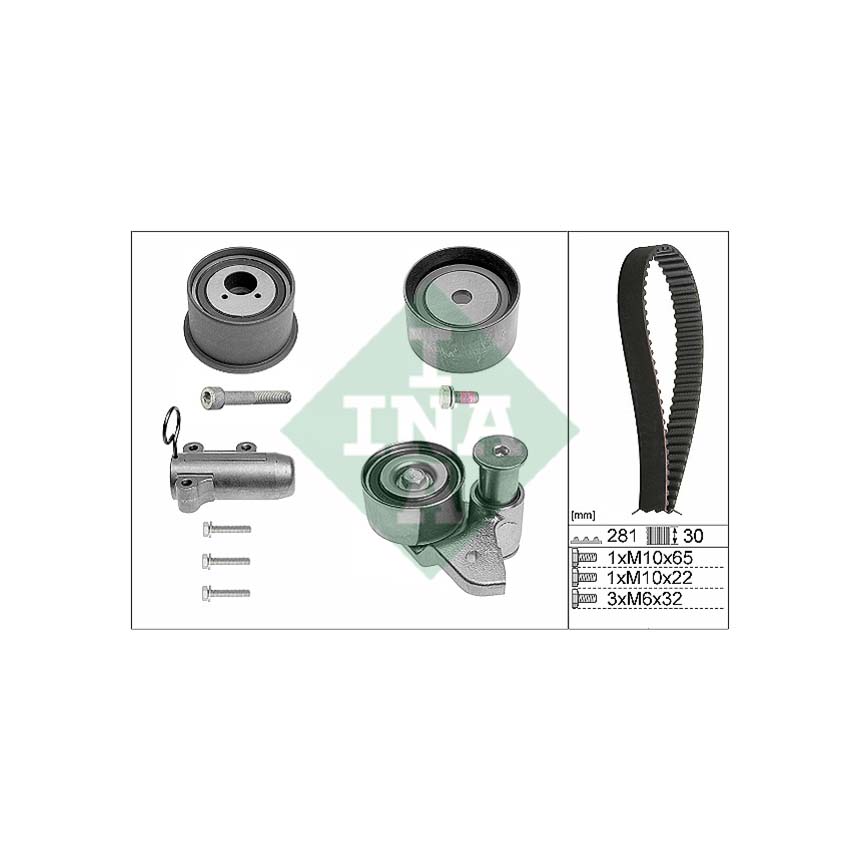 아우디 A4 3.0 8E 00-04년 INA 타이밍벨트 세트 XWN0