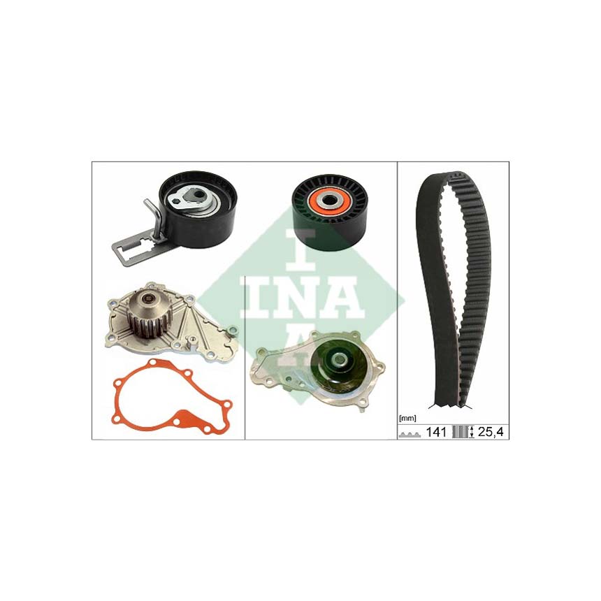 푸조 5008 1.6 HDi 10-17년 INA 워터펌프 타이밍벨트 세트 G31R