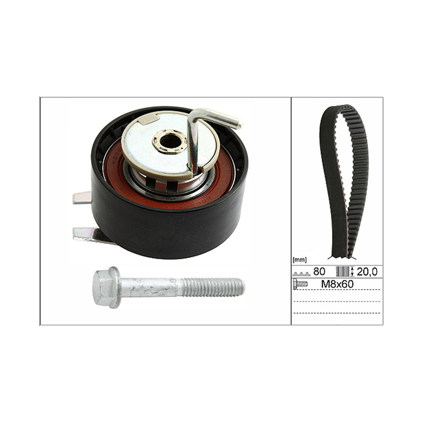 랜드로버 레인지로버 스포츠 3.0 SDV6 Hybrid L494 13-현재 INA 타이밍벨트 세트 D8X7