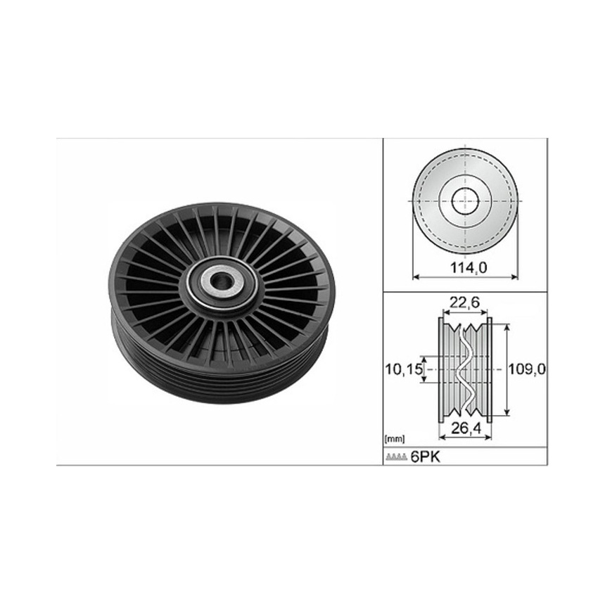 벤츠 S550 W222 13-17년 INA 풀리 SKP8