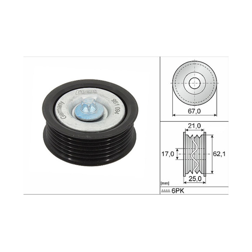 벤츠 E63 AMG W211 06-08년 INA 풀리 0A7J