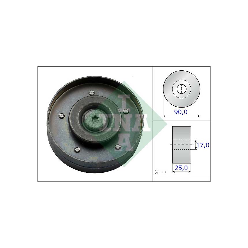 아우디 A4 2.0 TFSI 8K 07-15년 INA 풀리 N4YR
