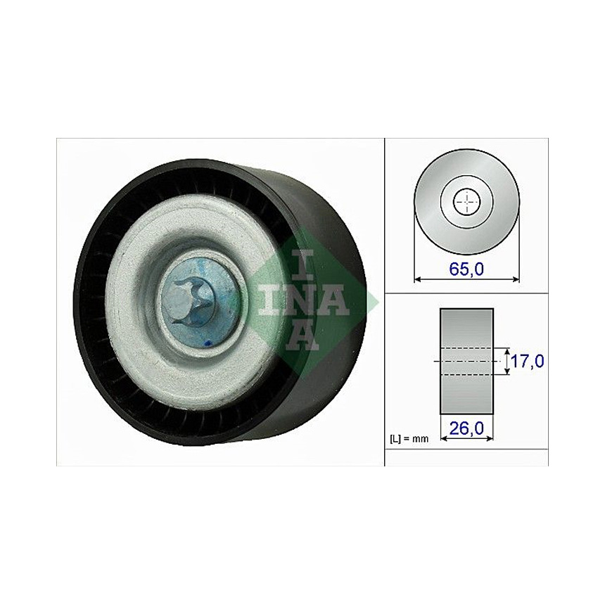 벤츠 E63 AMG W211 06-08년 INA 풀리 V60C