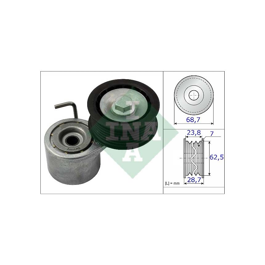 아우디 A7 3.0 TFSI 4G 10-18년 INA 텐셔너 VPT4