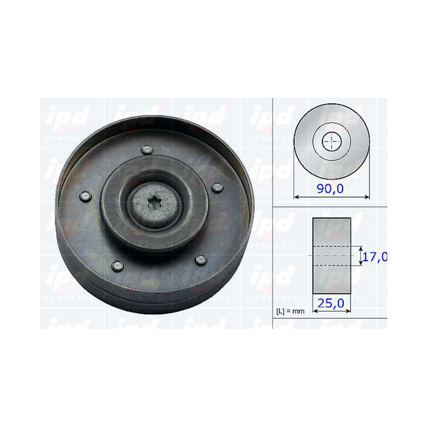 아우디 A4 2.0 TFSI 8K 07-15년 IPD 풀리 S3V4