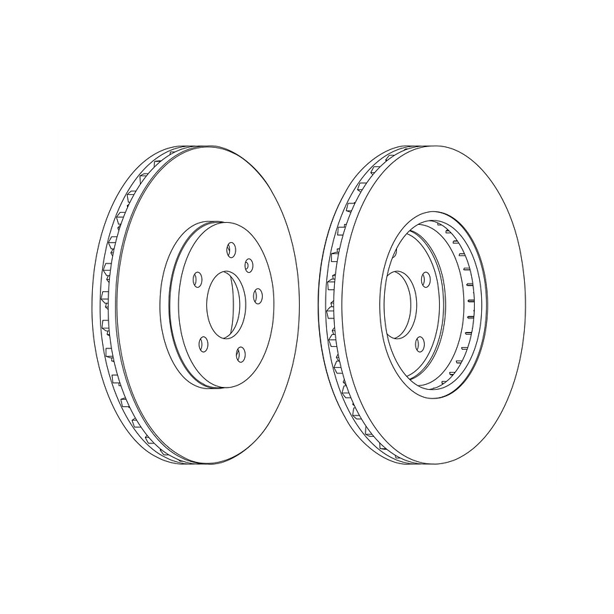 아우디 A4 2.0 TFSI 8K 07-15년 JURID 앞세트 브레이크디스크 8C4Y