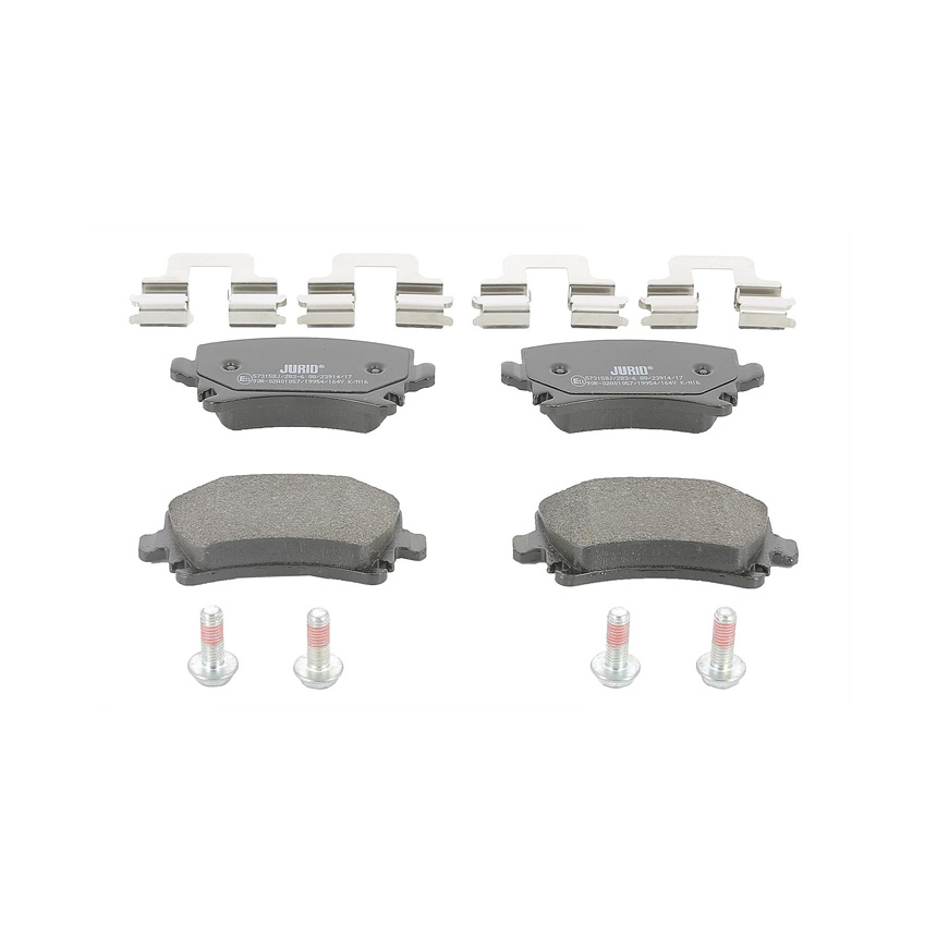 아우디 A6 4.2 FSI 4F 04-11년 JURID 뒤쪽 브레이크패드 M3IX