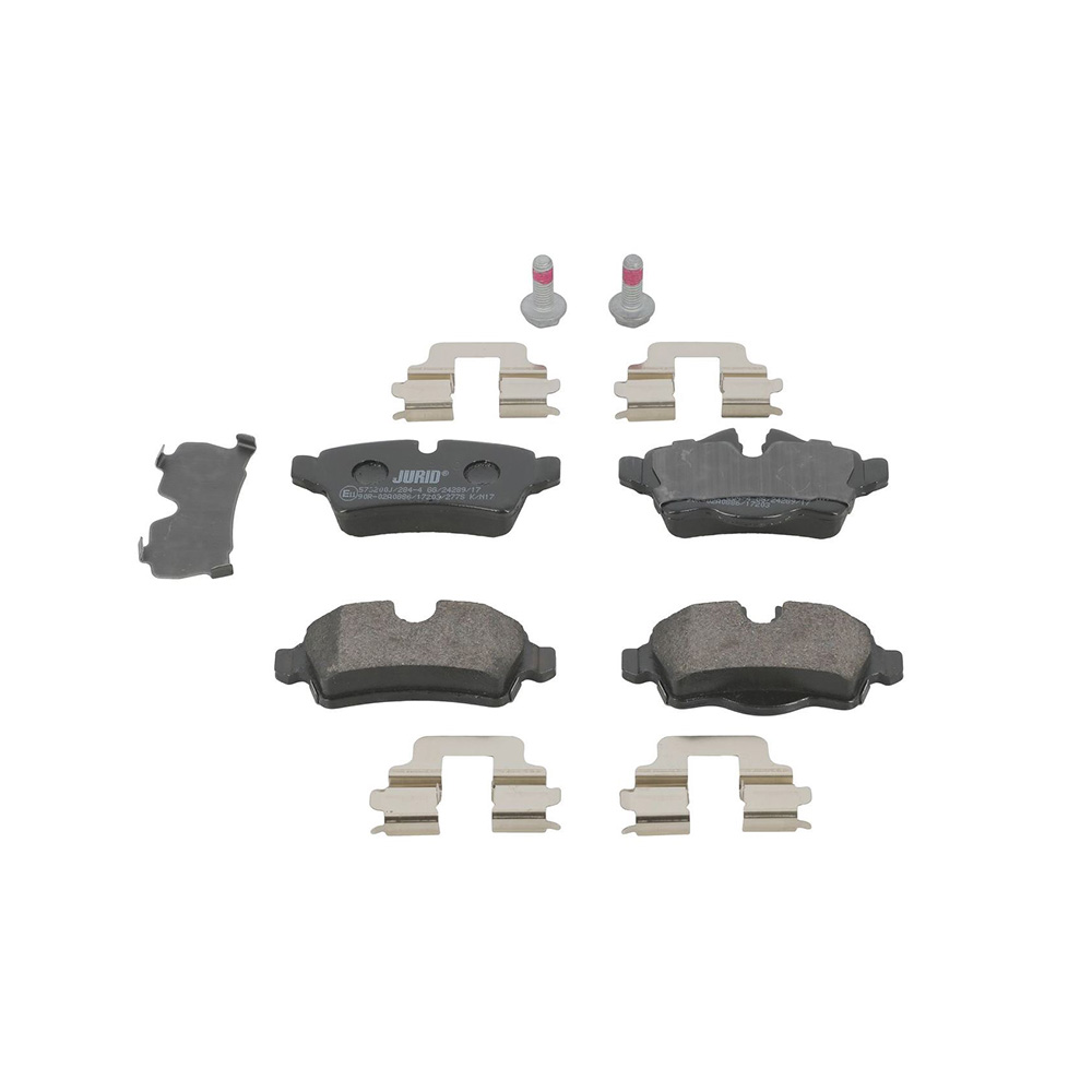 미니 쿠퍼 JCW GP R56 06-13년 JURID 뒤쪽 브레이크패드 16OH