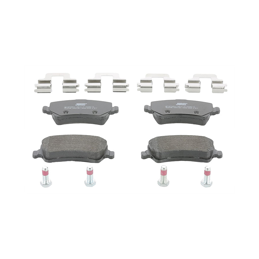 볼보 S60 T 10-18년 JURID 뒤쪽 브레이크패드 5GIU