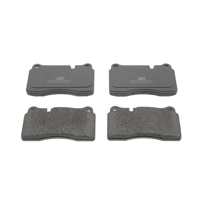 폭스바겐 투아렉 3.2 7LA 02-10년 JURID 앞쪽 브레이크패드 Q1A4