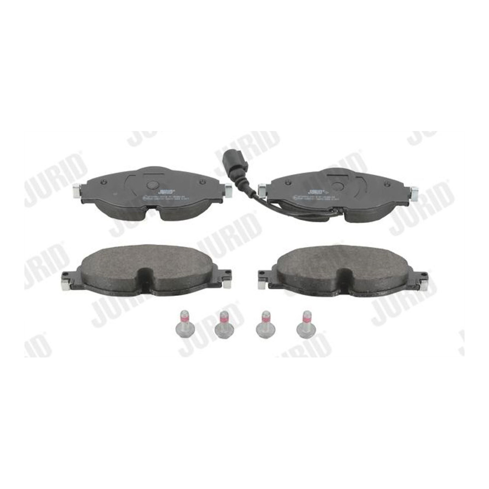 폭스바겐 골프 1.4 GTE Hybrid 5G1 12-현재 JURID 앞쪽 브레이크패드 SK16