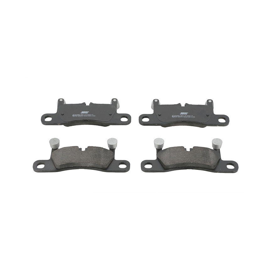 포르쉐 카이엔 3.6 92A 10-현재 JURID 뒤쪽 브레이크패드 H11S