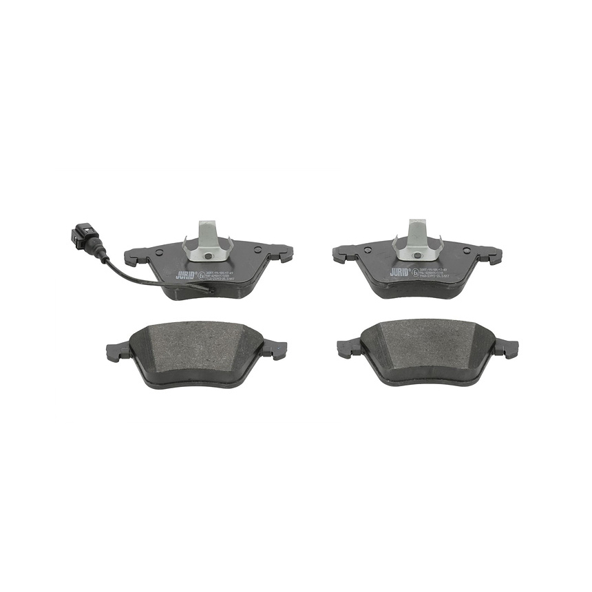 아우디 TT 1.8 TFSI 8J 06-14년 JURID 앞쪽 브레이크패드 W6UF