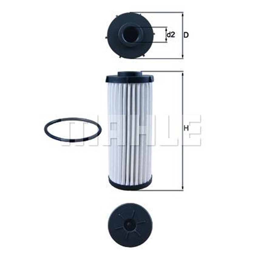 폭스바겐 골프 1.4 GTE Hybrid 5G1 12-현재 MAHLE 미션 오일필터 D35K