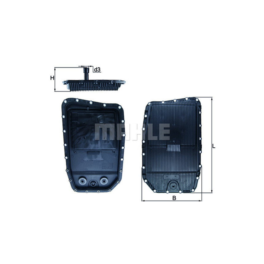 재규어 XK 5.0 XKR 06-14년 MAHLE 미션오일팬 1MGA