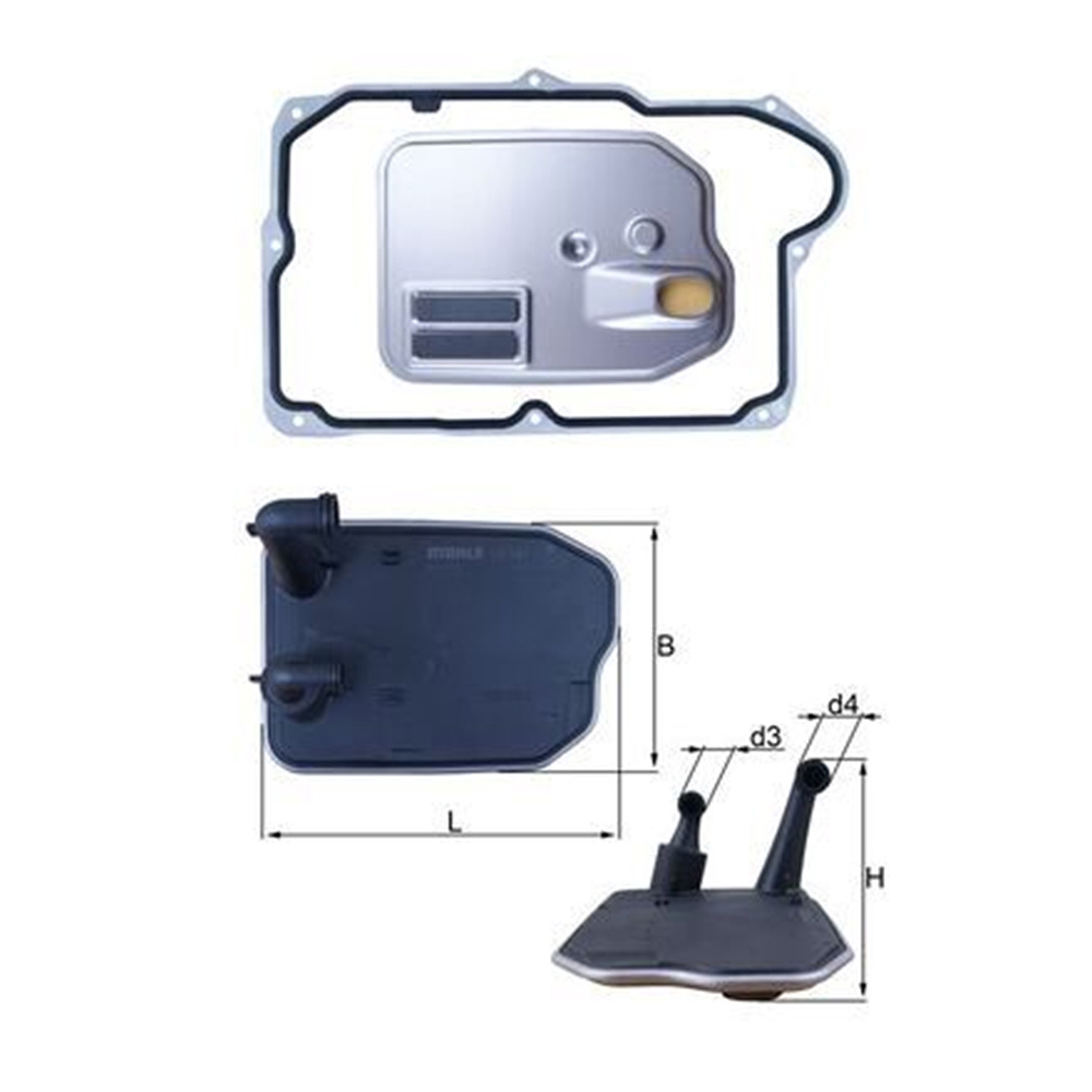 벤츠 B160d W246 13-18년 MAHLE 미션오일필터 세트 KX4F