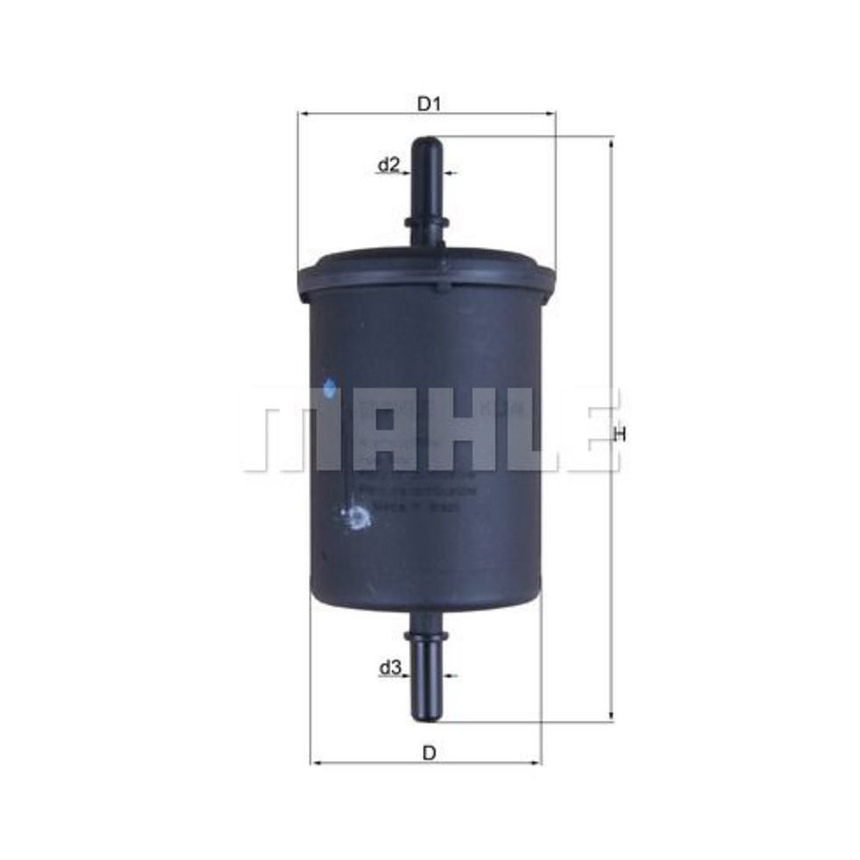 푸조 206 2.0 RC 98-09년 MAHLE 연료필터 N554