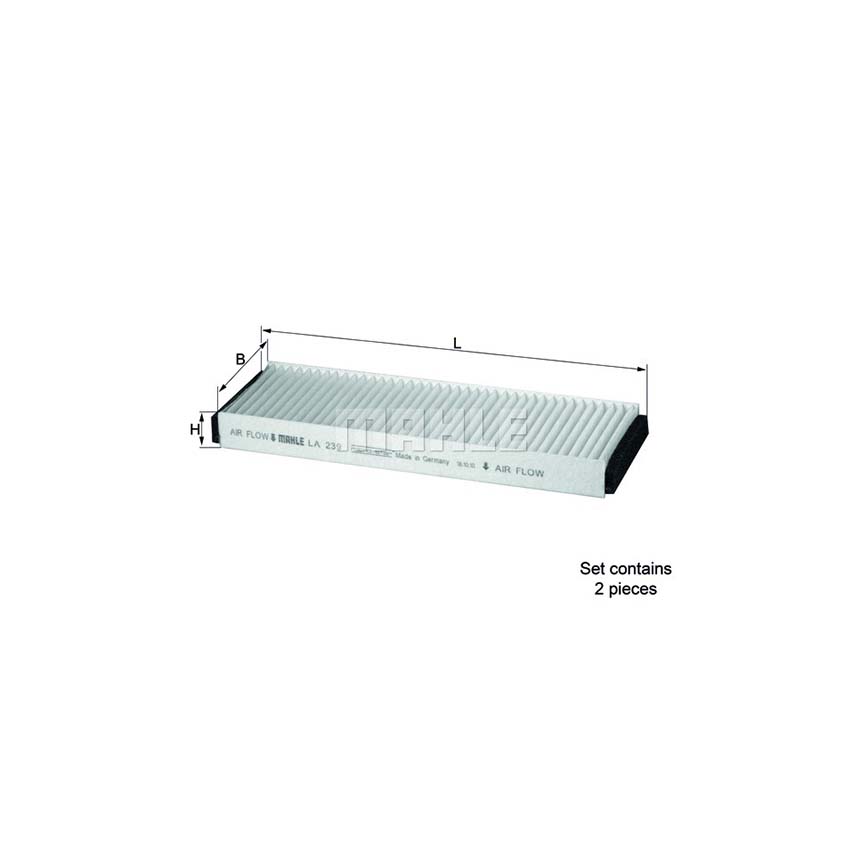 아우디 A6 4.2 FSI 4F 04-11년 MAHLE 에어컨필터 AQVC