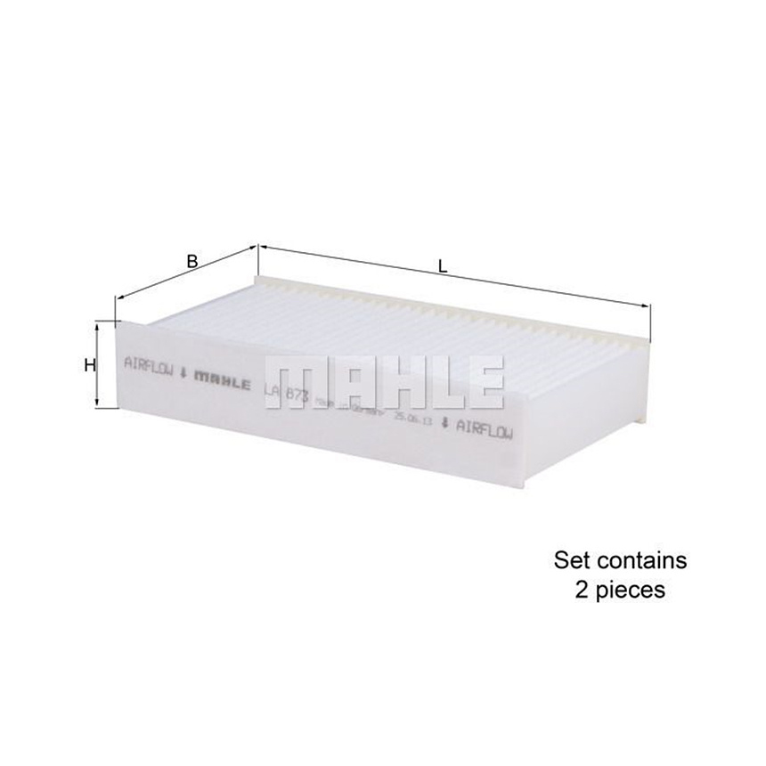 BMW X3 20d F25 10-17년 MAHLE 에어컨필터 4P55