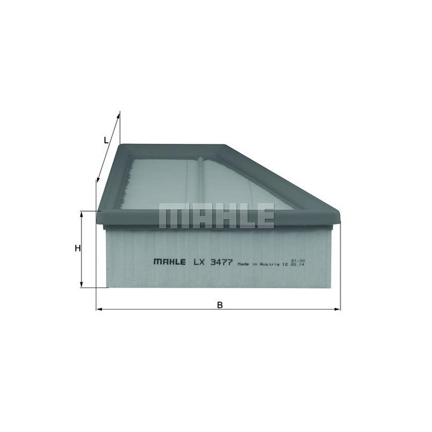 벤츠 A200 W176 12-18년 MAHLE 에어필터 6JDS