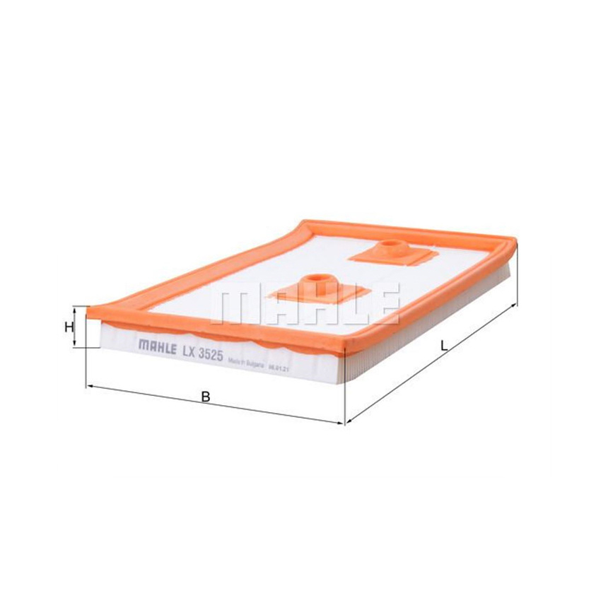 폭스바겐 골프 1.2 TSI 5G1 12-현재 MAHLE 에어필터 CKWN