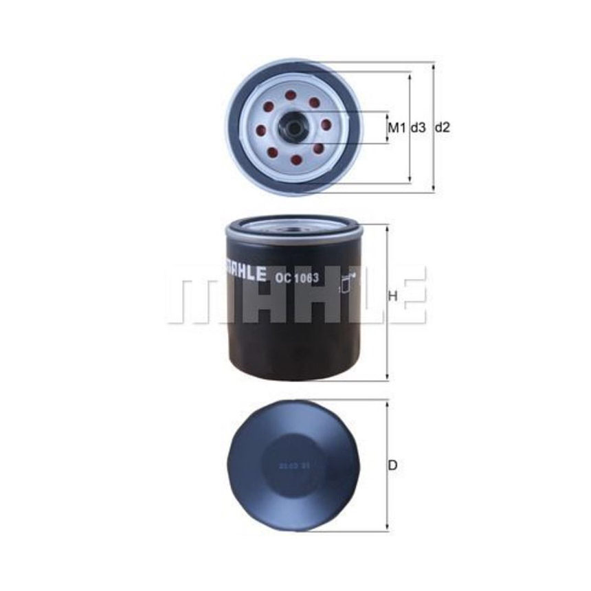 랜드로버 프리랜더 2 2.0 Si4 L359 06-14년 MAHLE 엔진오일필터 88IN