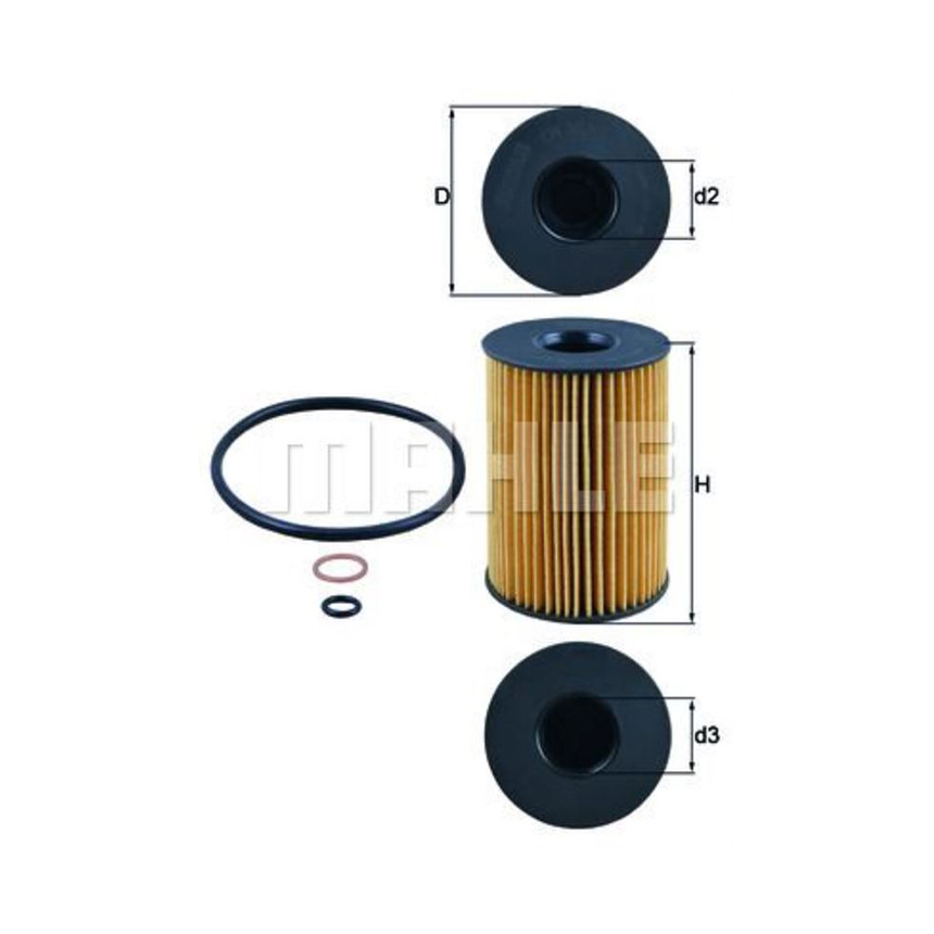 롤스로이스 팬텀 17-현재 MAHLE 엔진오일필터 1WPE
