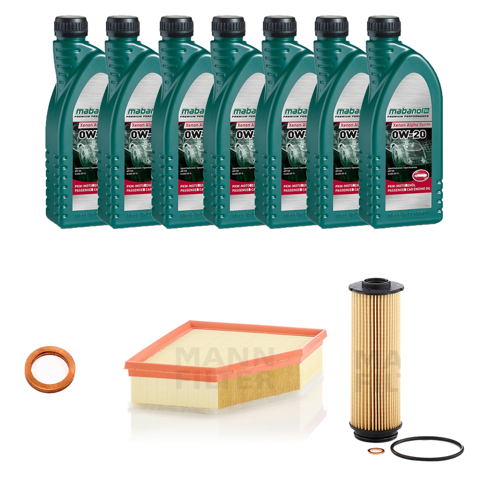 BMW 740i Li G11 G12 15-22년 MABANOL MANN 엔진오일세트 CBLF