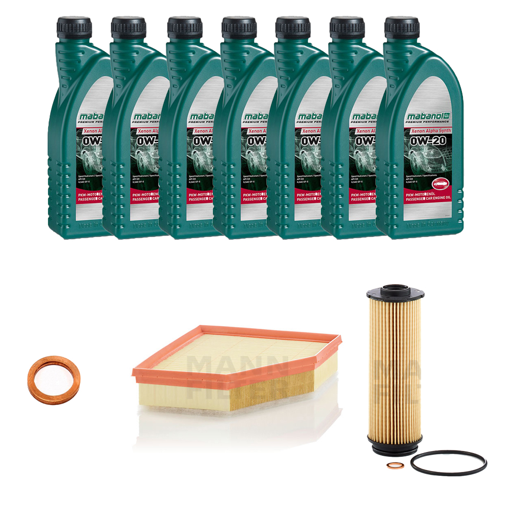 BMW 540i Hybrid G30 16-23년 MABANOL MANN 엔진오일세트 PS1G